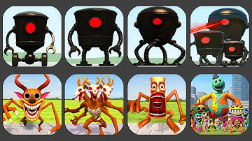 New Update Shooter Nextbots: Sandbox Mod VS EVOLUTION OF OMNIDROIDS In Sandbox In Space !!!