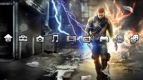 [PS3 THEMES] InFamous | Animated Theme