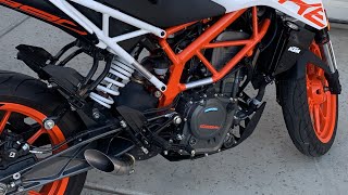 Installing an shorty exhaust on my 2020 duke 390