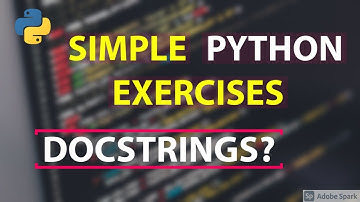 What are Python Docstrings? - Problem set walk-through - #2