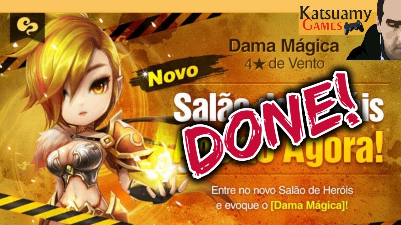 Summoners War - HOH Dama mágica wind - Lupinus (Meu time)