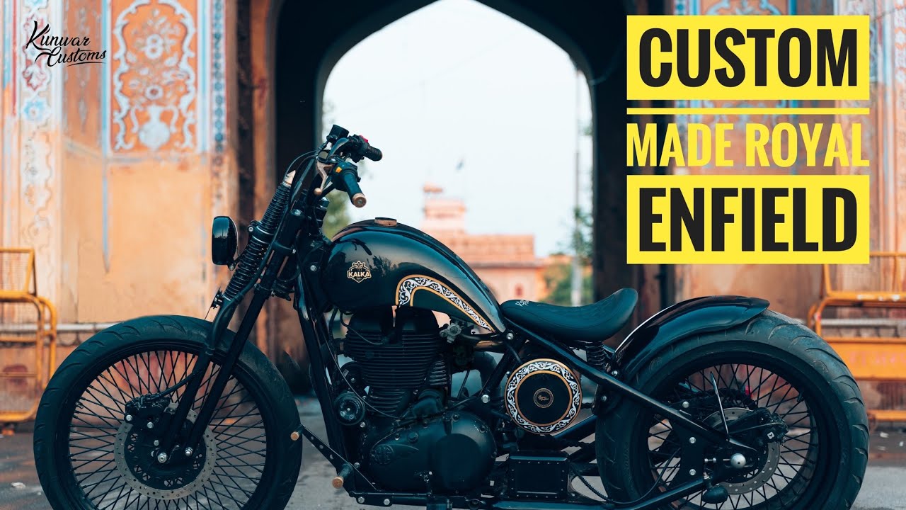 BOBBER STYLE Modification 🔥 CUSTOM Royal Enfield 😍