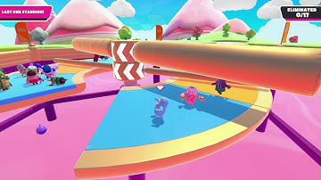 Fall Guys - Weird disconnection bug after a failed jump on Jump Showdown