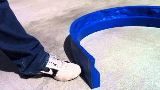 Concrete Rock Edge Form Liner for Pools and Countertops