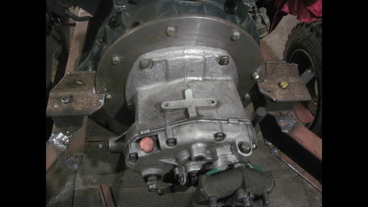 Самодельний трактор IFA.12.Крепление дизеля+пару моментов. - YouTube