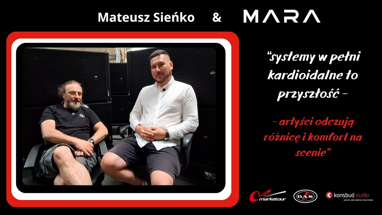System nagłośnieniowy DAS Audio MARA w firmie Marketour - wywiad z  Mateuszem Sieńko