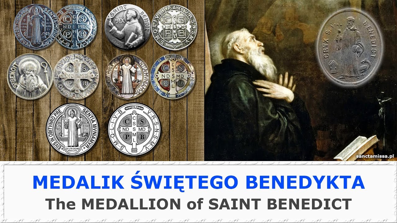 Original Design Oval Saint Benedict Medals 1, With IHS 