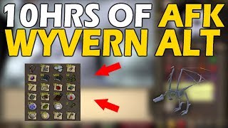 LOOT From 10hrs of AFK WYVERN Alting | Day 4/10 10hr Vids
