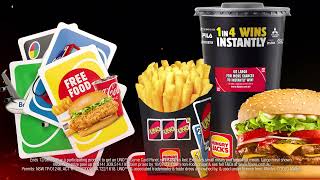 Hungry Jack's | Play UNO at Hungry Jack's to win a CAR | 1 in 4 Wins Instantly screenshot 5