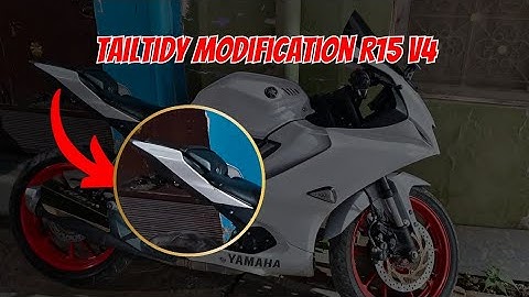How to Change Tailtidy in R15V4 | R15V4 Modification