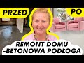 ‼️OTO MÓJ NOWY DOM– REMONT DOMU-BETONOWA PODŁOGA👷🏼♀️🆘