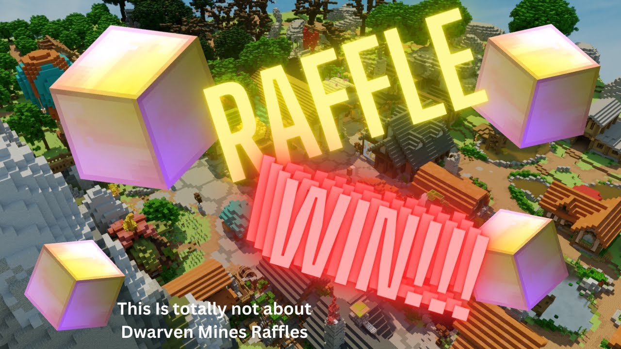 Event Skyblock Raffle Box How to WIN every RAFFLE in Skyblock - YouTube