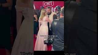Jelly Roll and his wife Bunnie are Emma Roberts’ biggest fans! #shortvideo #video