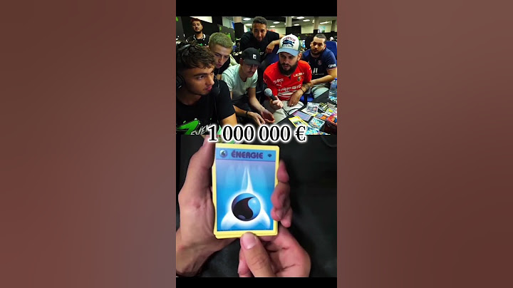 Michou Et Inox packent la carte pokémon la plus chère du monde !