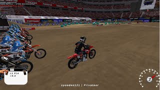 MASSIVE HOLESHOT! | RF 2024 Glendale SX 250 Ams | Heat/Main | MX Simulator