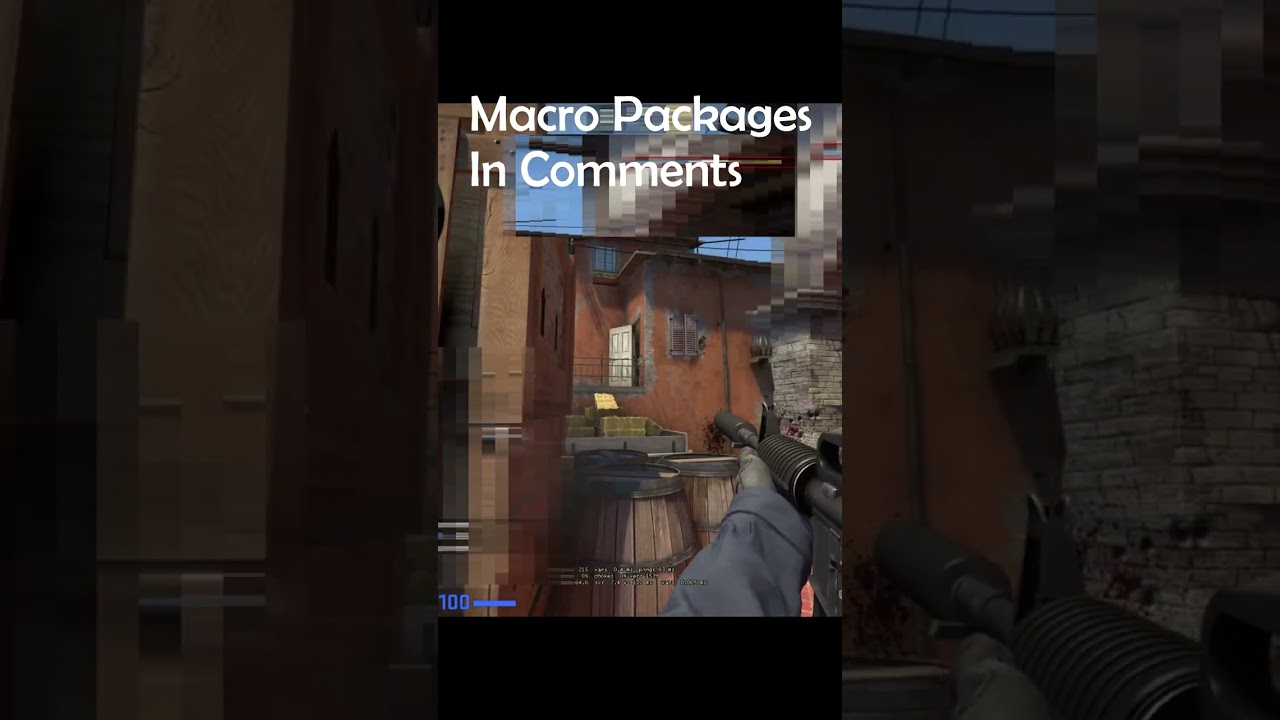 CSGO no recoil macro: clean m4a1 4k