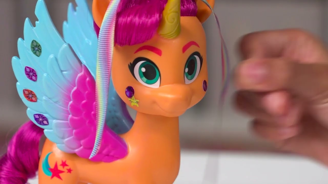 Pony Juguete Juguete Hasbro Sunny Starscout Peinados Mágicos | En Línea My  Little Pony, image size:1280x720
