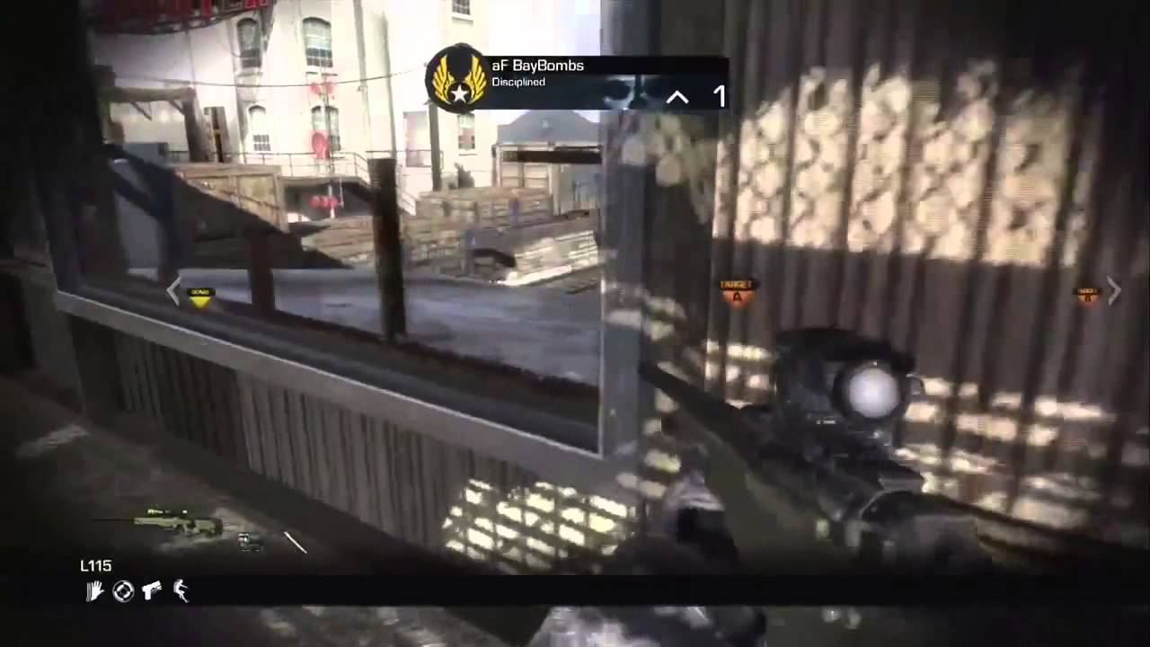 First Ever COD Ghosts Trickshot?