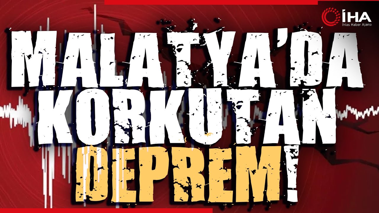 Malatya'da Deprem ! AFAD Kale Merkezli Depremin Büyüklüğünü 4.0 Olarak Duyurdu