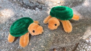 ABC TV | How To Make Easy Turtle With Pipe Cleaner - Craft Tutorial