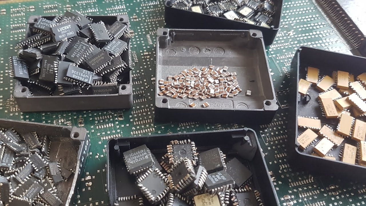 Отсортирую радиодетали содержащие драгметаллы, и можно посылку на ...