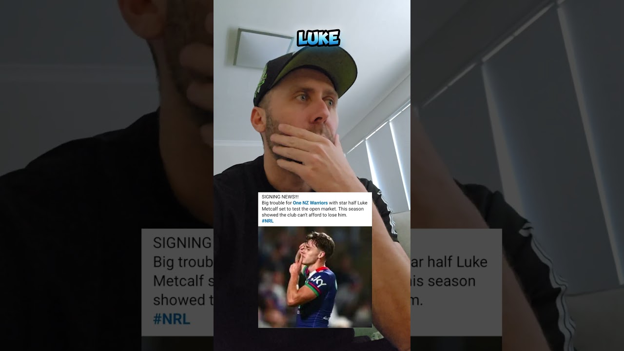 Полузащитник «Нью-Зиланд Уорриорз» Люк Меткалф проверит открытый рынок 🫠 