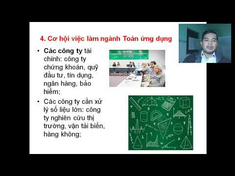Video Ngành Toán Ứng Dụng học ở trường nào? @Hướng Nghiệp... - YouTube