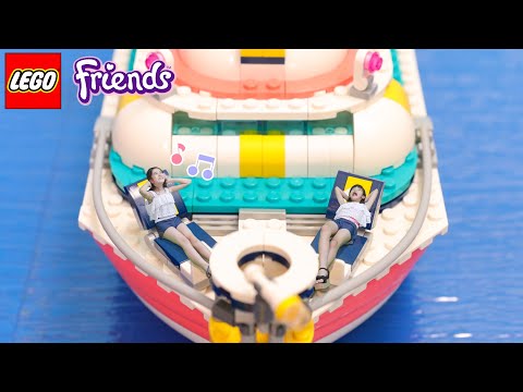 LEGO Friends 海のどうぶつレスキュークルーザーでイッカクちゃんを ...