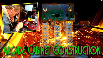 Raspberry Pi Powered Arcade Cabinet - Assembly and Wiring
