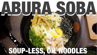 Abura Soba Yamatoten - Soupless - Oil Noodles - Kuliner Myfunfoodiary