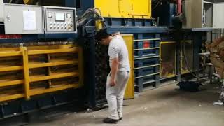 Fully Automatic Occ Paper Baling Machinery Occ Paper Recycling Baler