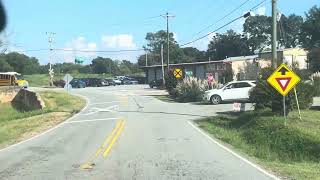Driving through Seneca SC, Townville St to Shiloh Rd, 1635 hrs Thu 18 Sep 2025 83° 45% N 1-3 33400ft