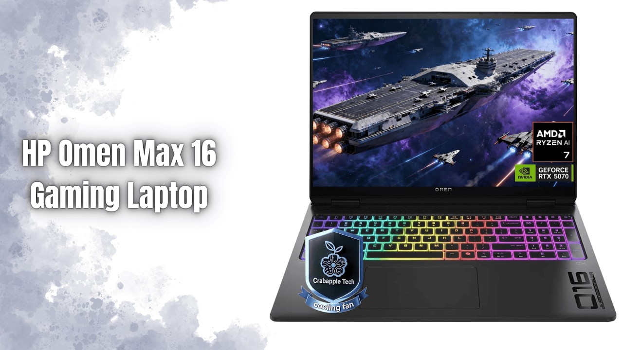 HP Omen Max 16 Gaming Laptop Review | Ryzen AI 7 350 + RTX 5070 Power!
