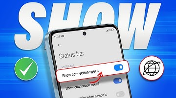 How to Add an Internet Speed Indicator to Status Bar on Xiaomi Phones | Show Internet Speed Meter
