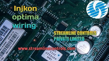Wiring of PLC Controller Injkon- Optima