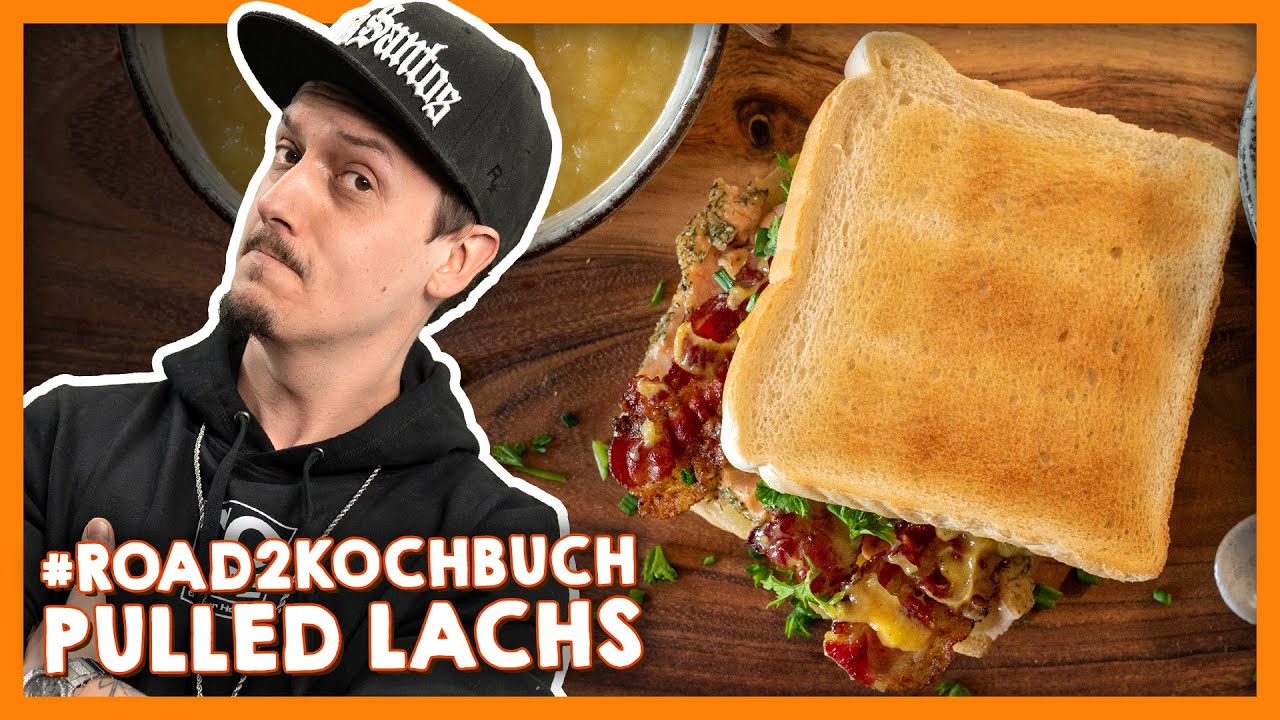 UNSER GEHEIMTIPP! Pulled Lachs mit Wasabi-Butter & Apfelmus! 🥪 #Road2Kochbuch #CopyandTaste