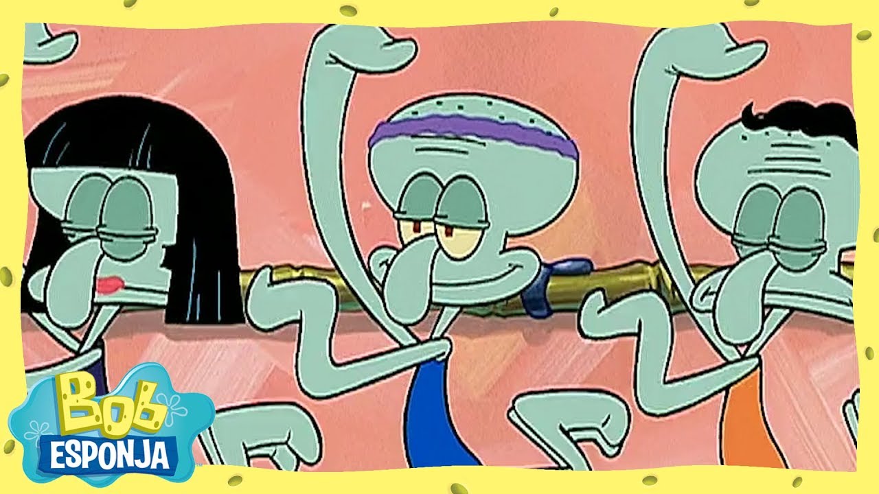 A cidade do Lula Molusco! | Bob Esponja em Português