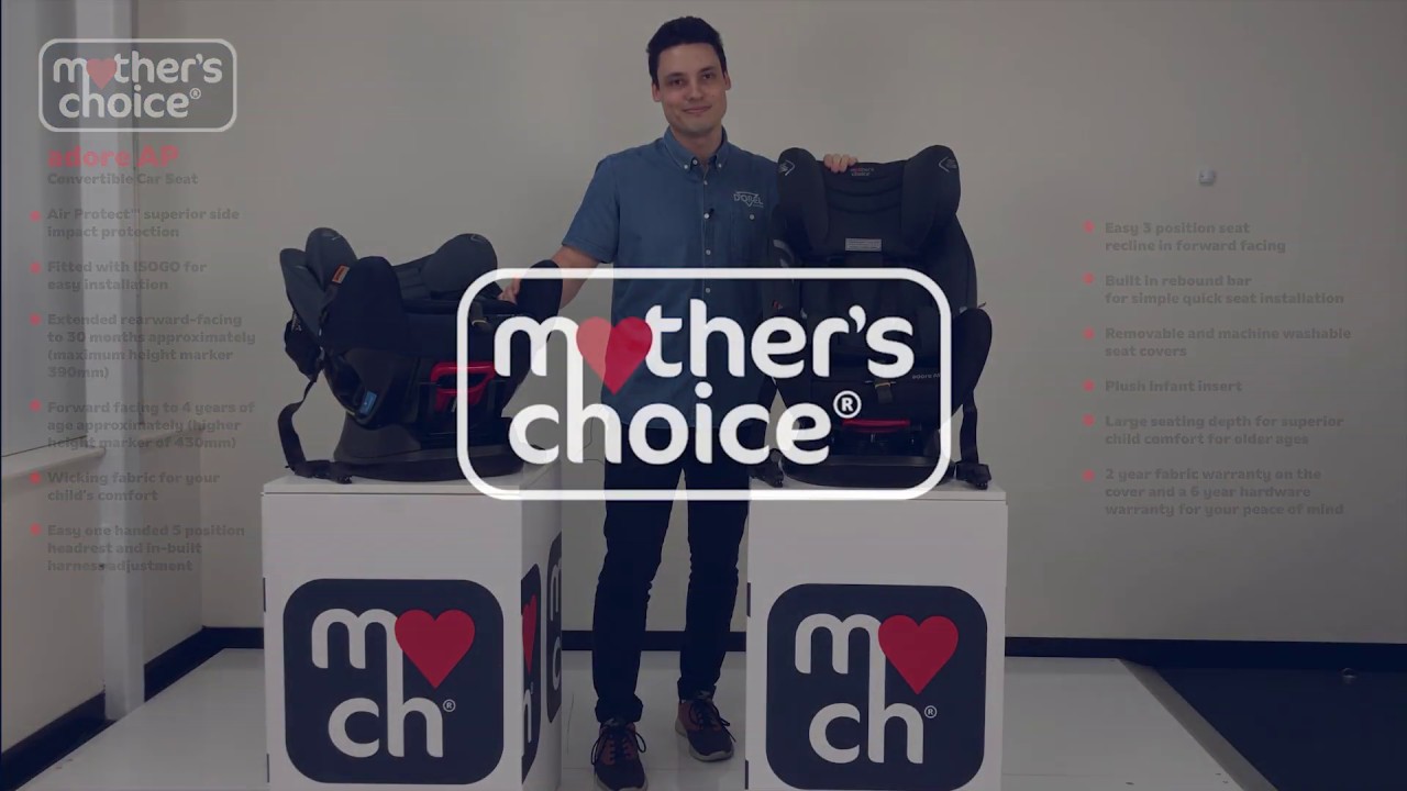 mothers choice adore ap convertible car seat