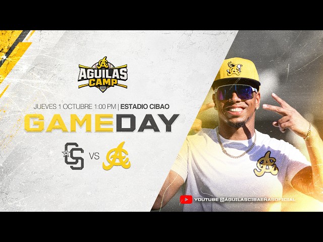 CAPITANES DE SALCEDO VS ÁGUILAS CIBAEÑAS | ESTADIO CIBAO | PRETEMPORADA