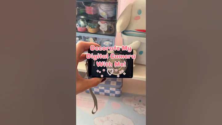Decorate My Digital Camera With Me 💕 #digitalcamera #aesthetic #cinnamoroll #sanrio #nikoncoolpix