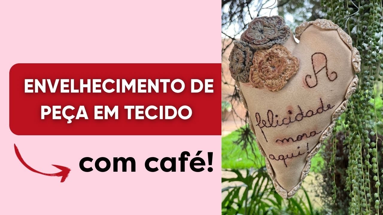 Envelhecimento de peças em tecidos