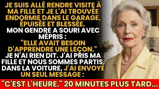 J’Ai Trouvé Ma Fille Épuisée, Endormie Dans Le Garage… Et Le Sourire De Mon Gendre A Tout Révélé…