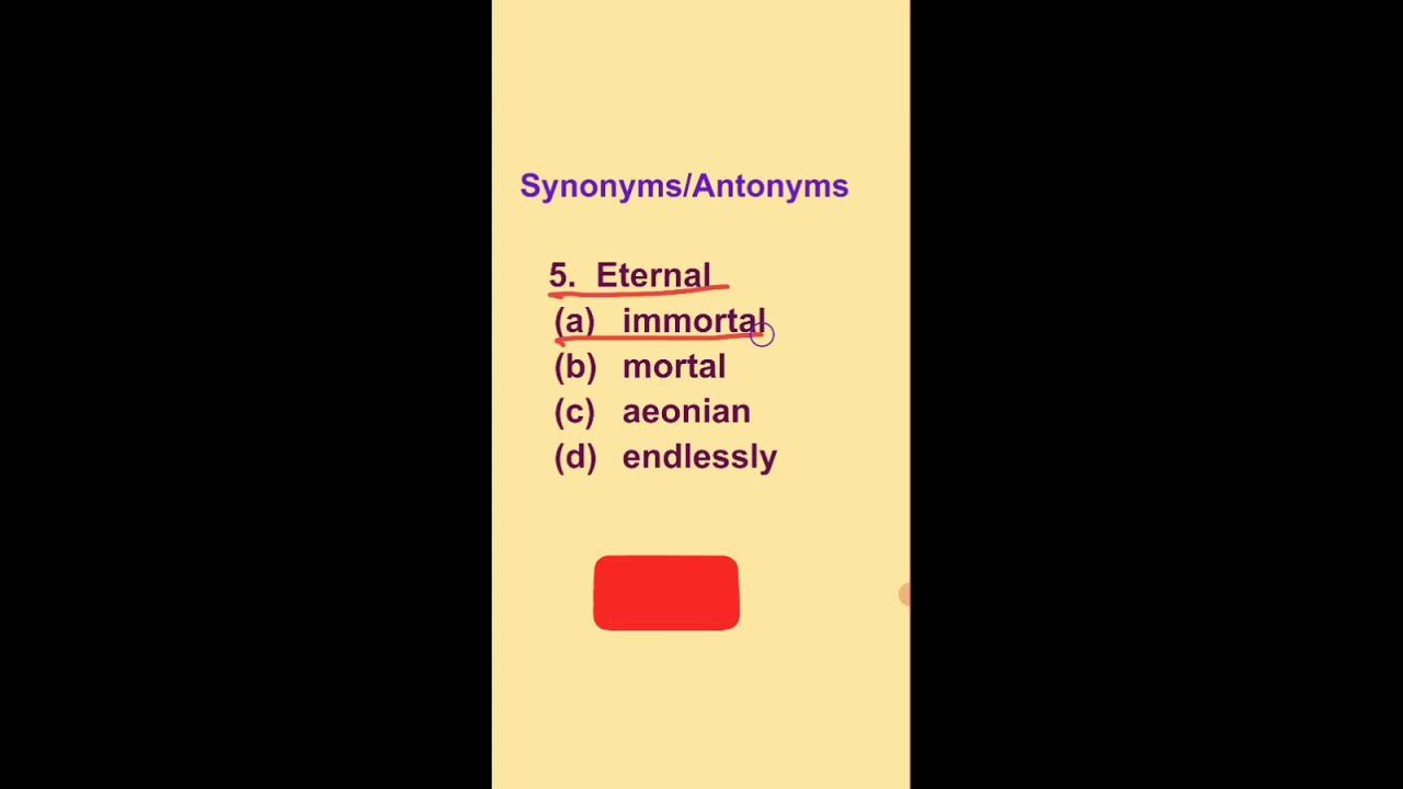 eternal-synonyms-antonyms-shorts-viral-trending-ytshorts-youtube