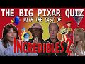 &#39;He touched the butt?!&#39;: The cast of Incredibles 2 epically fail our Pixar trivia quiz!