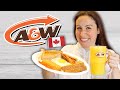 American Tries A&W Canada ENTIRE Breakfast Menu