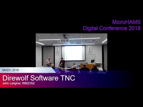 Direwolf Software TNC - MicroHAMS 2018