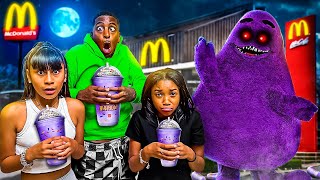 "THE GRIMACE SHAKE" We Got Sick🤢| FunnyMike