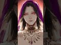 【厚塗りワンドロ】創作太陽神を1時間で描く【speed paint 1hour】 #Shorts
