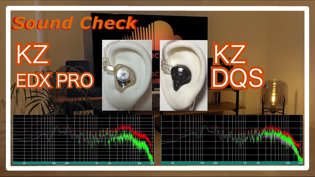 KZ EDX PRO vs KZ DQS [IEMs Chinese In-Ear Sound Comparison 中華イヤホン音比較]