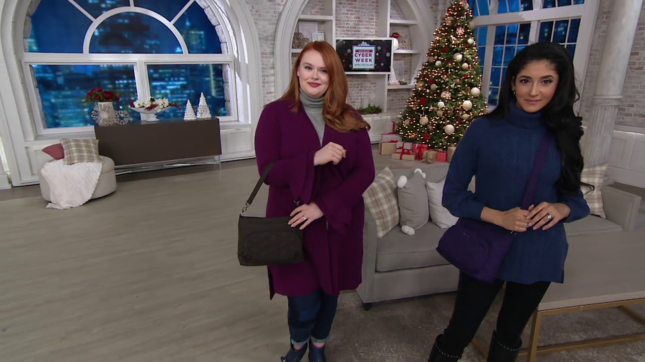 Lug RFID Convertible Shoulder Bag Samba on QVC YouTube